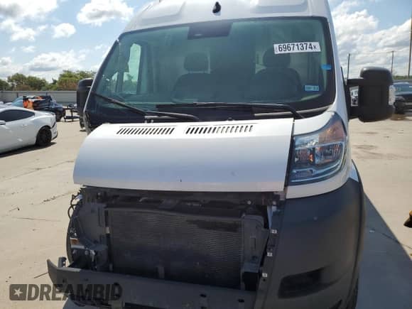 2022 Ram ProMaster Cargo с VIN 3C6LRVDG8NE134557, выставлен на аукционе Copart как лот 69671374 с пробегом Не указан миль и Списание • Salvage title. История ставок и продаж доступна на DreamBid. Изображение 5.