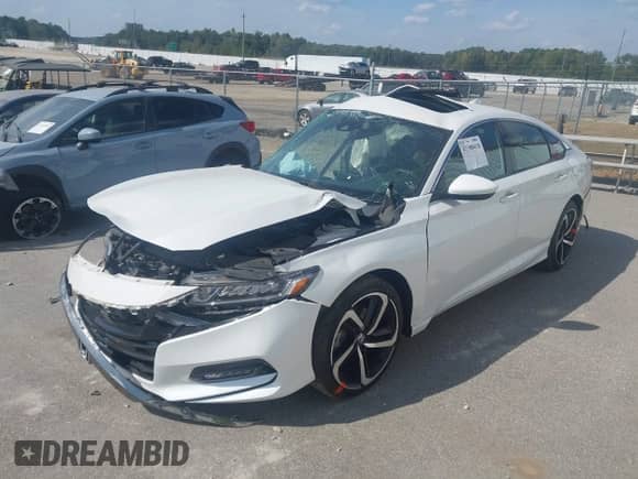 2019 Honda Accord Sport z VIN 1HGCV2F39KA034657, wystawiony jako IAAI lot #43300418 z przebiegiem 54 467 mil mil oraz . Historia ofert i sprzedaży dostępna na DreamBid. Obrazek 2.