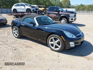 2008 Saturn Sky with VIN 1G8MC35B58Y123370, listed as a IAAI auction lot 43341781 with 8,129 mi miles and . Bid and sale history available at DreamBid. Image 1.