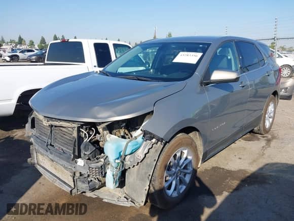 2018 Chevrolet Equinox LT with VIN 3GNAXJEVXJS641751, listed as a IAAI auction lot 43283356 with 110,261 mi miles and . Bid and sale history available at DreamBid. Image 2.