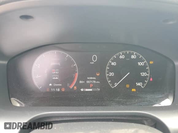 2025 Honda HR-V LX with VIN 3CZRZ2H36SM713003, listed as a Copart auction lot 67471235 with 7,178 mi miles and Salvage title. Bid and sale history available at DreamBid. Image 9.