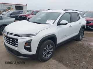 2025 Chevrolet Equinox FWD LT z VIN 3GNAXHEG7SL215828, wystawiony jako IAAI lot #41877169 z przebiegiem 4 928 mil mil oraz . Historia ofert i sprzedaży dostępna na DreamBid. Obrazek 2.