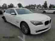 2012 BMW 7 Series 740Li with VIN WBAKB4C57CC575987, listed as a Copart auction lot 68860625 with 144,626 mi miles and Salvage title. Bid and sale history available at DreamBid. Image 4.