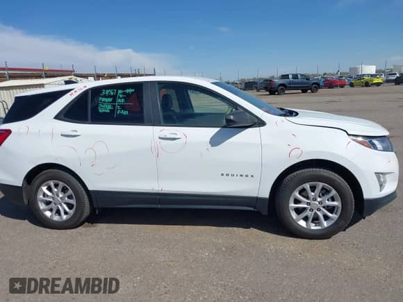2020 Chevrolet Equinox LS z VIN 3GNAX5EV8LS729773, wystawiony jako IAAI lot #42053375 z przebiegiem 101 925 mil mil oraz . Historia ofert i sprzedaży dostępna na DreamBid. Obrazek 13.