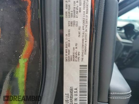 2024 Jeep Grand Cherokee Laredo X с VIN 1C4RJKAG4R8544561, выставлен на аукционе Copart как лот 52898725 с пробегом 10 353 миль миль и Списание • Salvage title. История ставок и продаж доступна на DreamBid. Изображение 15.