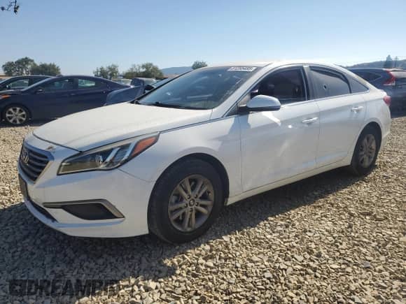 2016 Hyundai Sonata SE with VIN 5NPE24AF2GH271097, listed as a Copart auction lot 81255485 with Not provided miles and Salvage title. Bid and sale history available at DreamBid. Image 1.