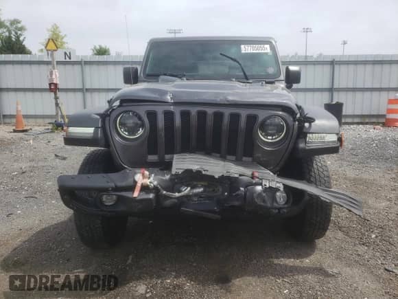 2023 Jeep Wrangler Rubicon с VIN 1C4HJXFG0PW523040, выставлен на аукционе Copart как лот 57705055 с пробегом 23 405 миль миль и Списание • Salvage title. История ставок и продаж доступна на DreamBid. Изображение 5.
