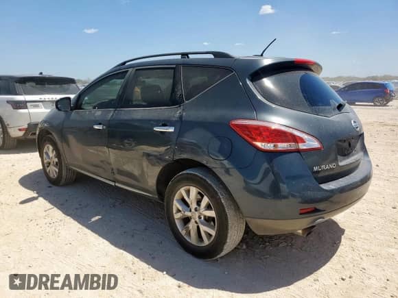 2014 Nissan Murano LE with VIN JN8AZ1MUXEW410908, listed as a Copart auction lot 69814615 with 166,996 mi miles and Clean title. Bid and sale history available at DreamBid. Image 2.