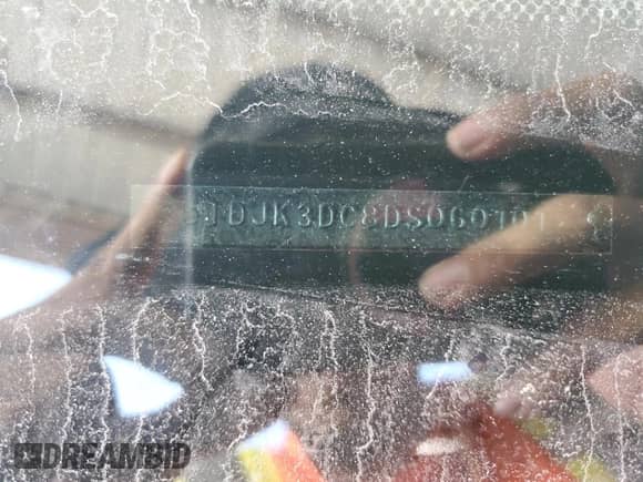 2013 Toyota Sienna LE with VIN 5TDJK3DC8DS060101, listed as a Copart auction lot 70751185 with 181,723 mi miles and Salvage title. Bid and sale history available at DreamBid. Image 13.