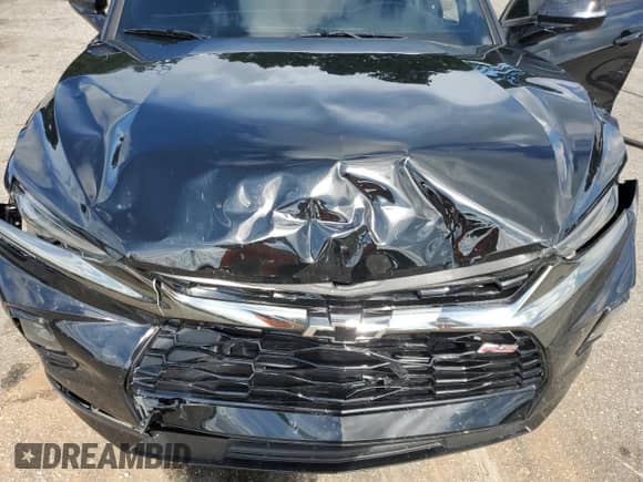 2022 Chevrolet Blazer RS с VIN 3GNKBERS0NS152842, выставлен на аукционе Copart как лот 66385885 с пробегом 32 656 миль миль и Списание • Salvage title. История ставок и продаж доступна на DreamBid. Изображение 12.