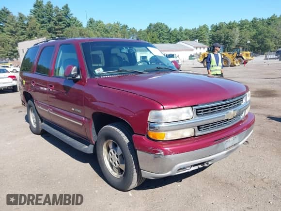 2003 Chevrolet Tahoe Z71 with VIN 1GNEK13T93R184406, listed as a IAAI auction lot 43123446 with 412,194 mi miles and . Bid and sale history available at DreamBid. Image 1.