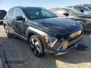 2024 Hyundai Kona Limited with VIN KM8HE3A37RU081580, listed as a Copart auction lot 77415334 with 21,959 mi miles and Non repairable. Bid and sale history available at DreamBid. Image 4.