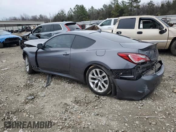 2015 Hyundai Genesis Coupe 3.8L Base с VIN KMHHT6KJ8FU125571, выставлен на аукционе Copart как лот 38534973 с пробегом 35 443 миль миль и Списание • Salvage title. История ставок и продаж доступна на DreamBid. Изображение 2.