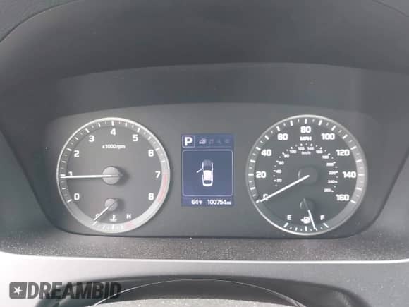 2017 Hyundai Sonata 2.4L with VIN 5NPE24AF4HH541304, listed as a IAAI auction lot 43440213 with 100,754 mi miles and . Bid and sale history available at DreamBid. Image 7.