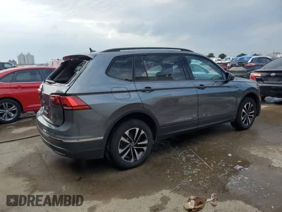 2024 Volkswagen Tiguan S с VIN 3VVRB7AX5RM056923, выставлен на аукционе Copart как лот 67025625 с пробегом 48 249 миль миль и Списание • Salvage title. История ставок и продаж доступна на DreamBid. Изображение 3.
