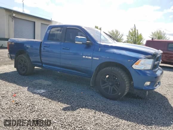 2009 Dodge 1500 Sport with VIN 1D3HV18T69S824036, listed as a Copart auction lot 62857435 with Not provided miles and Salvage title. Bid and sale history available at DreamBid. Image 4.