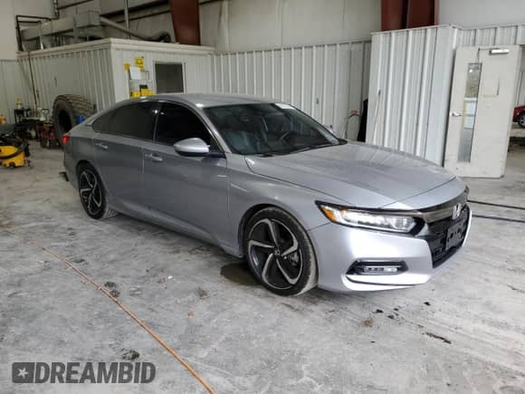 2020 Honda Accord Sport with VIN 1HGCV1F33LA039400, listed as a Copart auction lot 86225295 with 63,710 mi miles and Salvage title. Bid and sale history available at DreamBid. Image 4.