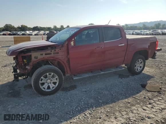 2017 Chevrolet Colorado 4WD LT with VIN 1GCGTCEN6H1197161, listed as a Copart auction lot 80698335 with 153,292 mi miles and Salvage title. Bid and sale history available at DreamBid. Image 1.