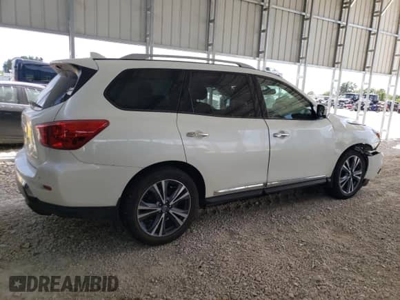2019 Nissan Pathfinder SV с VIN 5N1DR2MN0KC639601, выставлен на аукционе Copart как лот 61837795 с пробегом Не указан миль и Списание • Salvage title. История ставок и продаж доступна на DreamBid. Изображение 3.