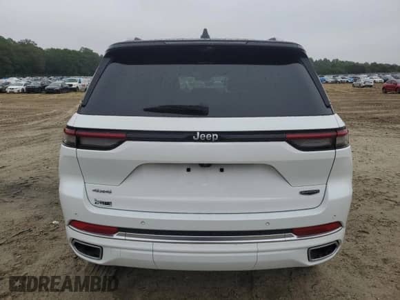 2024 Jeep Grand Cherokee Summit Reserve с VIN 1C4RJHEG6R8943629, выставлен на аукционе Copart как лот 61159955 с пробегом 1 245 миль миль и Списание • Salvage title. История ставок и продаж доступна на DreamBid. Изображение 6.