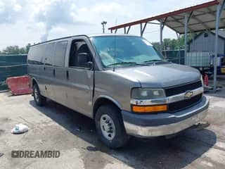 2012 Chevrolet Express Passenger 1LT with VIN 1GAZG1FA6C1197806, listed as a IAAI auction lot 42647389 with 204,395 mi miles and . Bid and sale history available at DreamBid. Image 1.