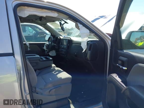 2017 Chevrolet Silverado 1500 Custom z VIN 1GCRCPEC7HZ308137, wystawiony jako IAAI lot #43345507 z przebiegiem Nie podano mil oraz . Historia ofert i sprzedaży dostępna na DreamBid. Obrazek 5.