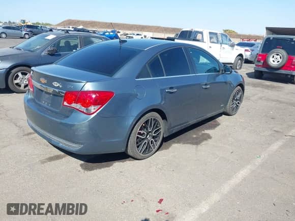 2012 Chevrolet Cruze LTZ with VIN 1G1PH5SC3C7327072, listed as a IAAI auction lot 43236216 with 184,800 mi miles and . Bid and sale history available at DreamBid. Image 4.