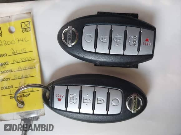 2015 Nissan Altima SL with VIN 1N4AL3AP8FC156552, listed as a IAAI auction lot 42868045 with 194,779 mi miles and . Bid and sale history available at DreamBid. Image 11.