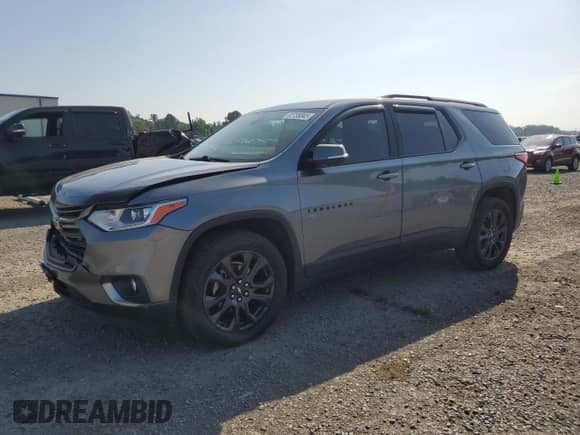 2019 Chevrolet Traverse RS с VIN 1GNERJKW7KJ278952, выставлен на аукционе Copart как лот 65736845 с пробегом 61 975 миль миль и Списание • Salvage title. История ставок и продаж доступна на DreamBid. Изображение 1.