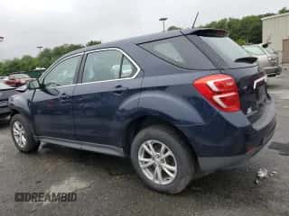 2017 Chevrolet Equinox LS с VIN 2GNFLEEK4H6158473, выставлен на аукционе Copart как лот 62903185 с пробегом 47 785 миль миль и Списание • Salvage title. История ставок и продаж доступна на DreamBid. Изображение 2.