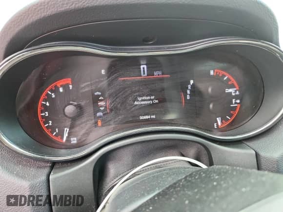 2020 Dodge Durango R/T with VIN 1C4SDJCT5LC116435, listed as a Copart auction lot 69517055 with 90,684 mi miles and Salvage title. Bid and sale history available at DreamBid. Image 9.
