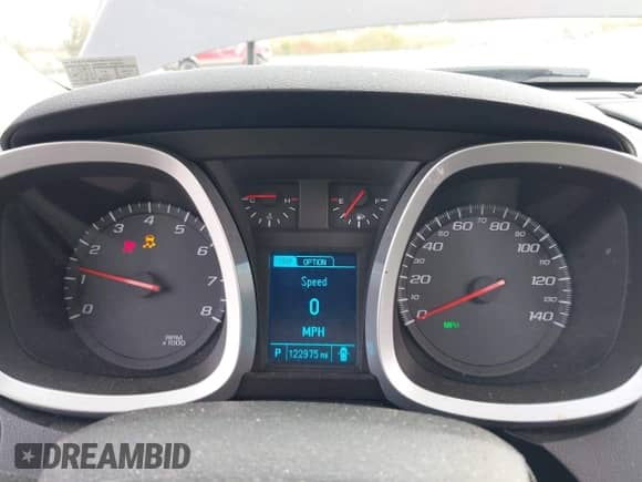 2013 Chevrolet Equinox LT z VIN 2GNFLNE30D6172504, wystawiony jako IAAI lot #43462894 z przebiegiem 122 975 mil mil oraz . Historia ofert i sprzedaży dostępna na DreamBid. Obrazek 7.