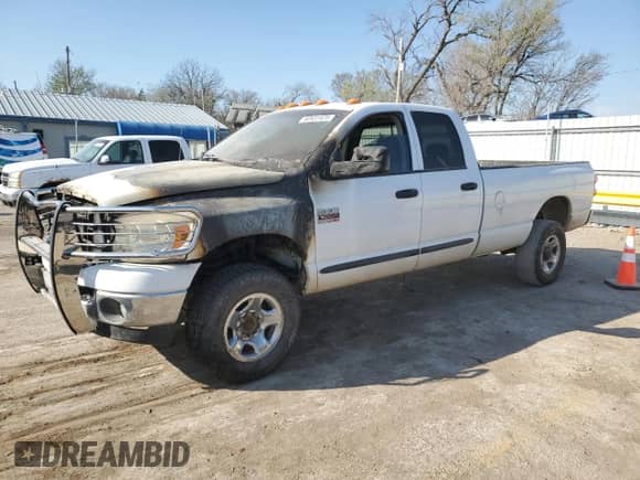 2007 Dodge 3500 SLT with VIN 3D7MX38A67G794462, listed as a Copart auction lot 50531425 with Not provided miles and Salvage title. Bid and sale history available at DreamBid. Image 1.