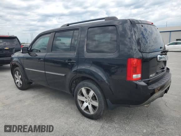 2014 Honda Pilot Touring with VIN 5FNYF3H9XEB007701, listed as a Copart auction lot 57776385 with 188,498 mi miles and Clean title. Bid and sale history available at DreamBid. Image 2.