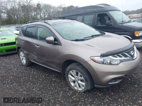 2012 Nissan Murano SL с VIN JN8AZ1MW5CW226653, выставлен на аукционе IAAI как лот 42048300 с пробегом Не указан миль и . История ставок и продаж доступна на DreamBid. Изображение 1.