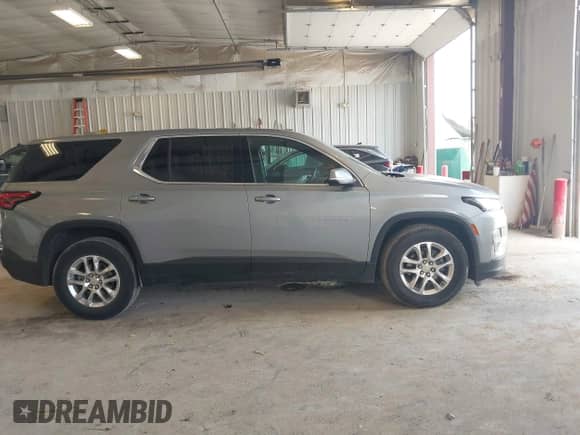 2023 Chevrolet Traverse LS с VIN 1GNEVFKW0PJ225137, выставлен на аукционе IAAI как лот 42846730 с пробегом 22 103 миль миль и . История ставок и продаж доступна на DreamBid. Изображение 13.