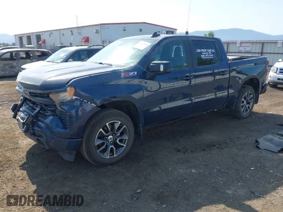 2023 Chevrolet Silverado 1500 RST with VIN 2GCUDEED5P1110507, listed as a IAAI auction lot 42429596 with 65,275 mi miles and . Bid and sale history available at DreamBid. Image 2.