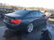 2011 BMW 7 Series 750Li xDrive with VIN WBAKC8C55BC434418, listed as a Copart auction lot 77957584 with 87,595 mi miles and Salvage title. Bid and sale history available at DreamBid. Image 3.