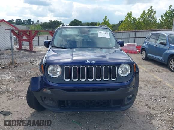2017 Jeep Renegade Altitude with VIN ZACCJBBB0HPE65291, listed as a IAAI auction lot 43341027 with 107,891 mi miles and . Bid and sale history available at DreamBid. Image 12.