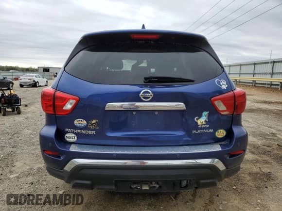 2020 Nissan Pathfinder Platinum с VIN 5N1DR2DM7LC623131, выставлен на аукционе Copart как лот 52731565 с пробегом 75 779 миль миль и Списание • Salvage title. История ставок и продаж доступна на DreamBid. Изображение 6.