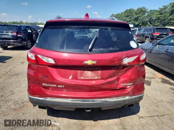 2020 Chevrolet Equinox Premier с VIN 2GNAXPEX1L6148532, выставлен на аукционе Copart как лот 68687965 с пробегом 91 190 миль миль и Списание • Salvage title. История ставок и продаж доступна на DreamBid. Изображение 6.