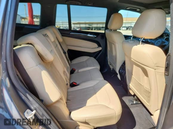 2017 Mercedes-Benz GLS 450 with VIN 4JGDF6EE1HA933818, listed as a Copart auction lot 81968085 with 98,738 mi miles and Salvage title. Bid and sale history available at DreamBid. Image 11.