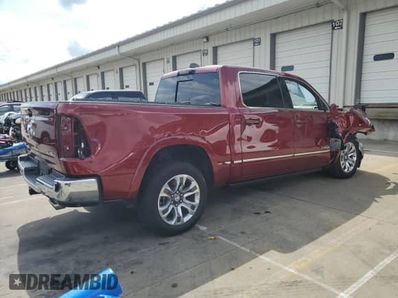 2023 Ram 1500 Limited z VIN 1C6SRFHT9PN521495, wystawiony jako Copart lot #64441415 z przebiegiem 54 103 mil mil oraz Szkoda całkowita • Salvage title. Historia ofert i sprzedaży dostępna na DreamBid. Obrazek 3.