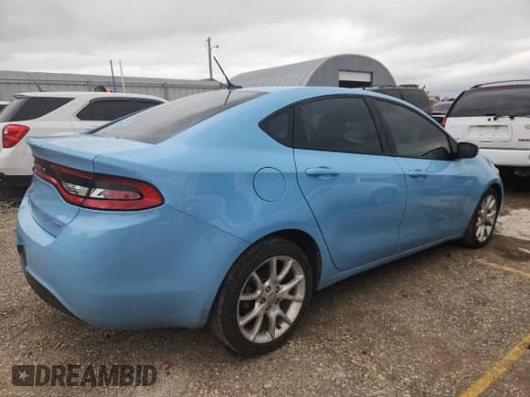 2013 Dodge Dart SXT with VIN 1C3CDFBA5DD199107, listed as a Copart auction lot 81649905 with 96,877 mi miles and Salvage title. Bid and sale history available at DreamBid. Image 3.