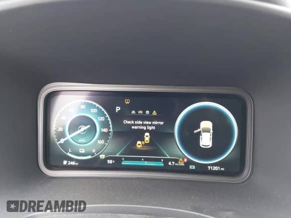 2022 Hyundai Kona SEL z VIN KM8K23AG4NU152097, wystawiony jako IAAI lot #41789194 z przebiegiem 71 201 mil mil oraz . Historia ofert i sprzedaży dostępna na DreamBid. Obrazek 7.