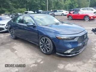 2025 Honda Accord Touring с VIN 1HGCY2F85SA034321, выставлен на аукционе IAAI как лот 43047648 с пробегом 4 091 миль миль и . История ставок и продаж доступна на DreamBid. Изображение 1.
