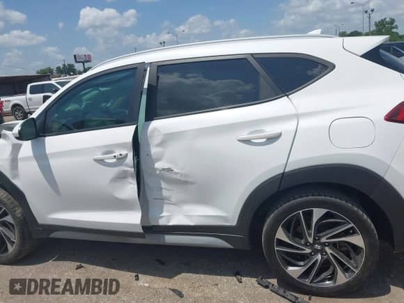 2021 Hyundai Tucson Ultimate with VIN KM8J33AL5MU353009, listed as a IAAI auction lot 42991279 with 36,492 mi miles and . Bid and sale history available at DreamBid. Image 13.