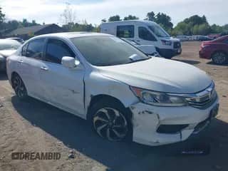 2017 Honda Accord EX-L z VIN 1HGCR2F96HA028526, wystawiony jako IAAI lot #43229642 z przebiegiem 127 392 mil mil oraz . Historia ofert i sprzedaży dostępna na DreamBid. Obrazek 1.