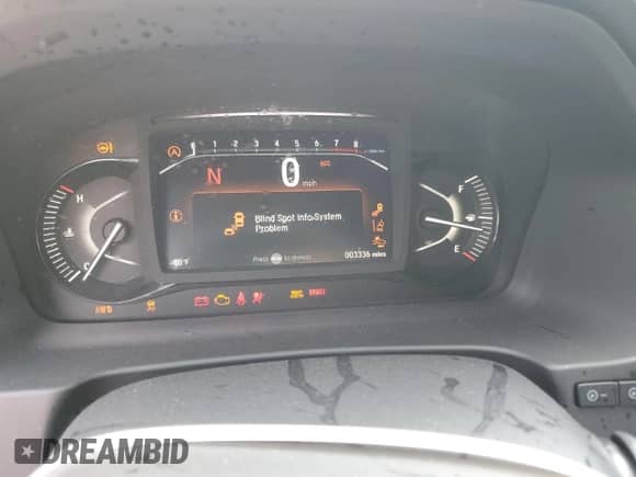 2025 Honda Passport TrailSport with VIN 5FNYF8H69SB001998, listed as a Copart auction lot 51595415 with 3,336 mi miles and Salvage title. Bid and sale history available at DreamBid. Image 9.