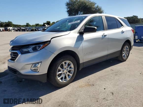 2020 Chevrolet Equinox LS z VIN 2GNAXSEV4L6127367, wystawiony jako Copart lot #86329255 z przebiegiem 95 847 mil mil oraz Nie do naprawy • Non repairable. Historia ofert i sprzedaży dostępna na DreamBid. Obrazek 1.